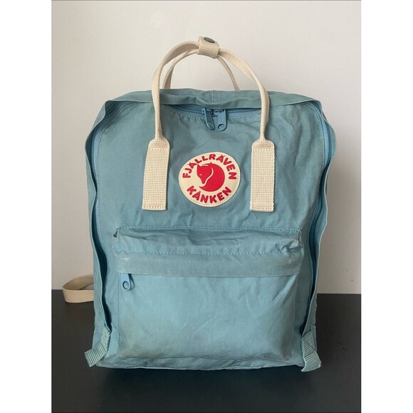 Fjallraven Handbags - Rare Fjallraven Classic Kånken Sky Blue Backpack Laptop Pocket Everyday School